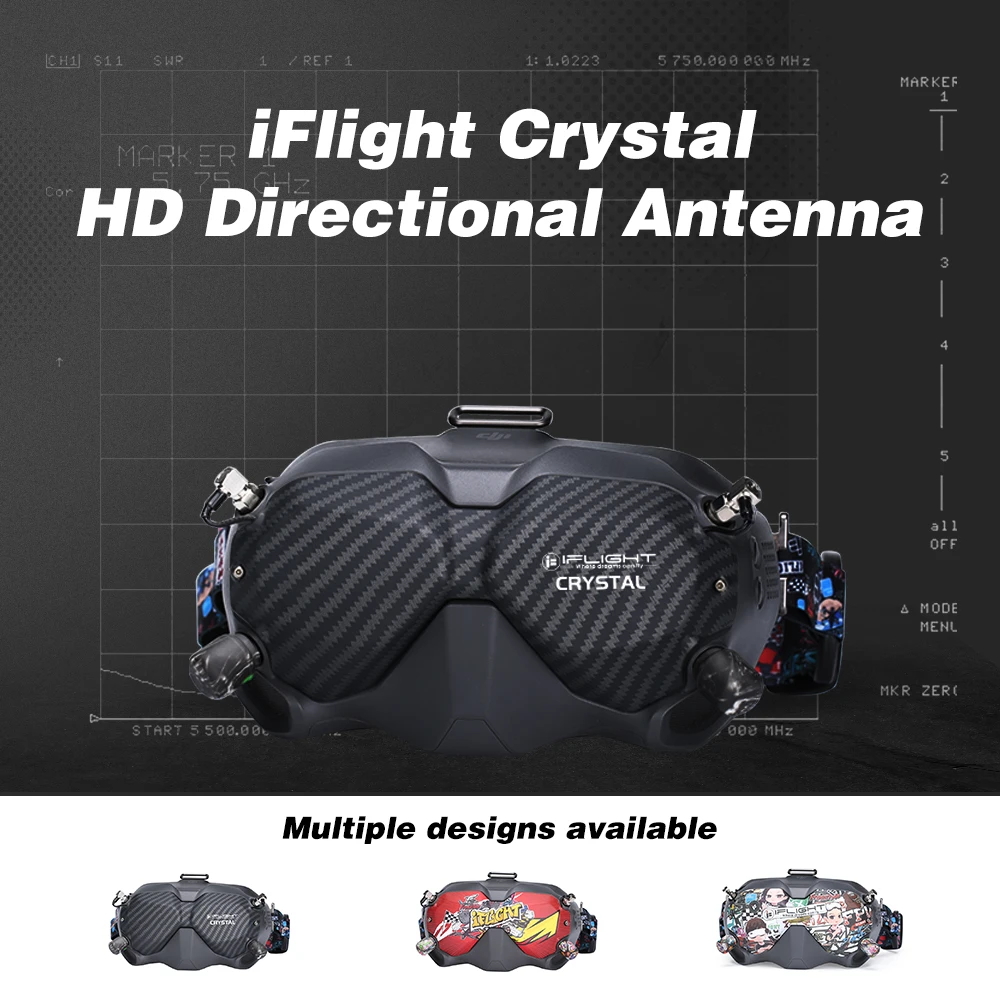 iFlight Crystal HD Patch 5.8GHz Directional Antenna High Gain Long Range Module For RC DIY FPV Racing Drone