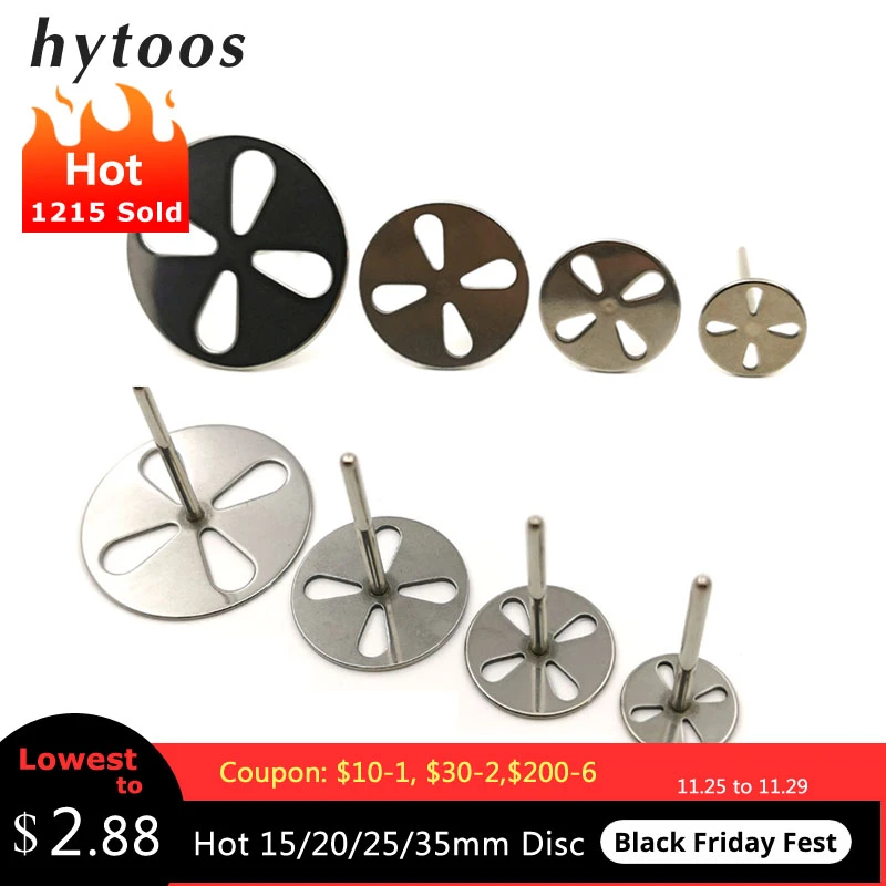 HYTOOS Stainless Steel Sanding Paper Disc 3/32