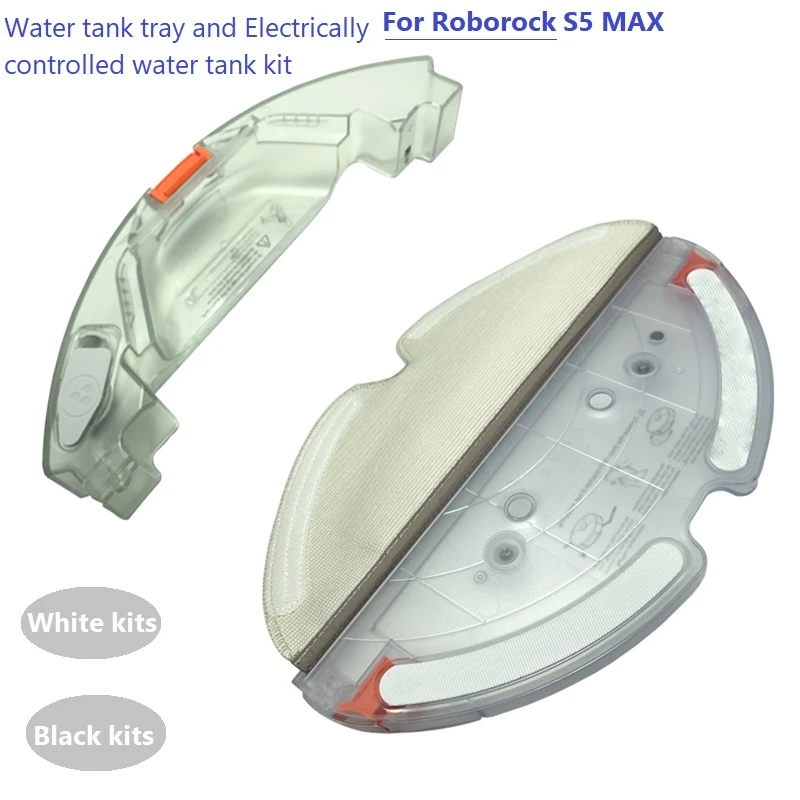 New Vacuum Cleaner Part Electrically controlled water tank and Water tank Tray for Roborock S5 MAX Accessories S50 MAX S55 MAX