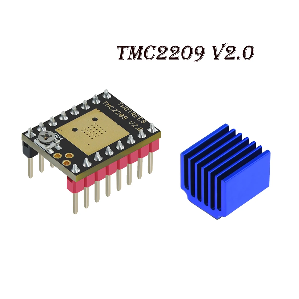 TMC2209 V2.0 TMC2208 Stepper Motor Driver TMC2208 UART Driver 2.8A 3D Printer Parts For SKR V1.3 E3D MKS Robin Nano Motherboard