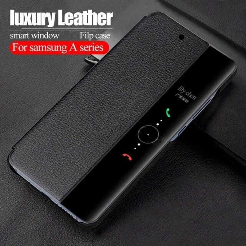 Flip Case For Samsung Galaxy A50 A70 A71 Case Smart Wake Leather Cover For Samsung Galaxy A20 A30 A40 A51 A21s A30S A32 A52 A72