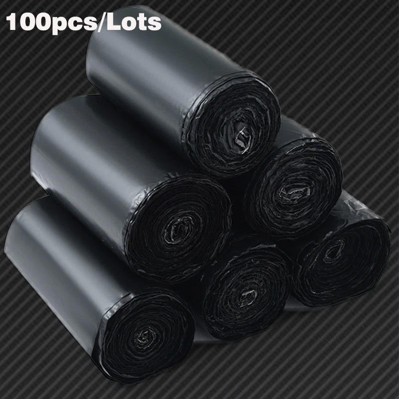 100pcs/Lots Courier Bags Black Smooth New PE Plastic Poly Storage Bag  Envelope Mailing Bags Self Adhesive Seal Plastic Pouch
