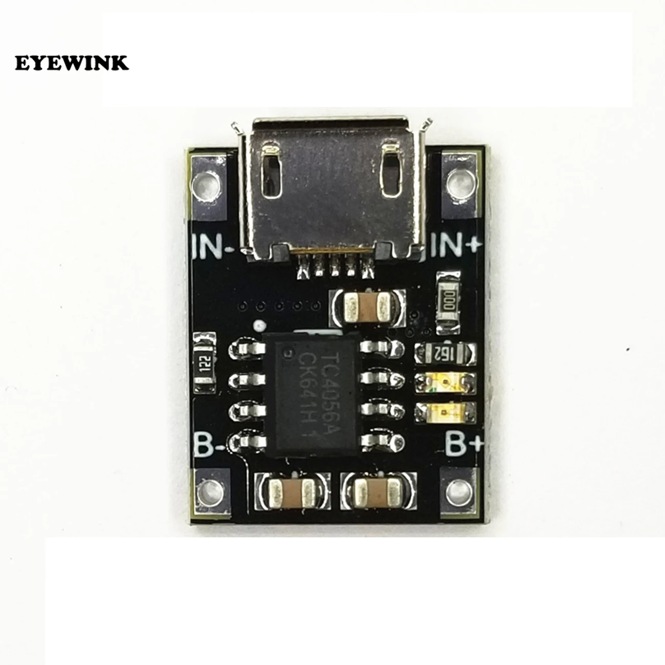 10PCS Single Cell Lithium Battery Charging Charger Module 1A 5V-6V 4.2V TC4056 TC4056A Micro USB Power Supply Board TP4056