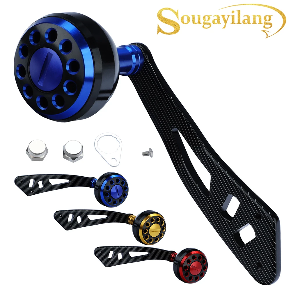 Sougayilang Top Fishing Reel Handle Aluminum Alloy Top Quality Strong Durable Fish Reel Handle for Baitcasting Reel Accessory