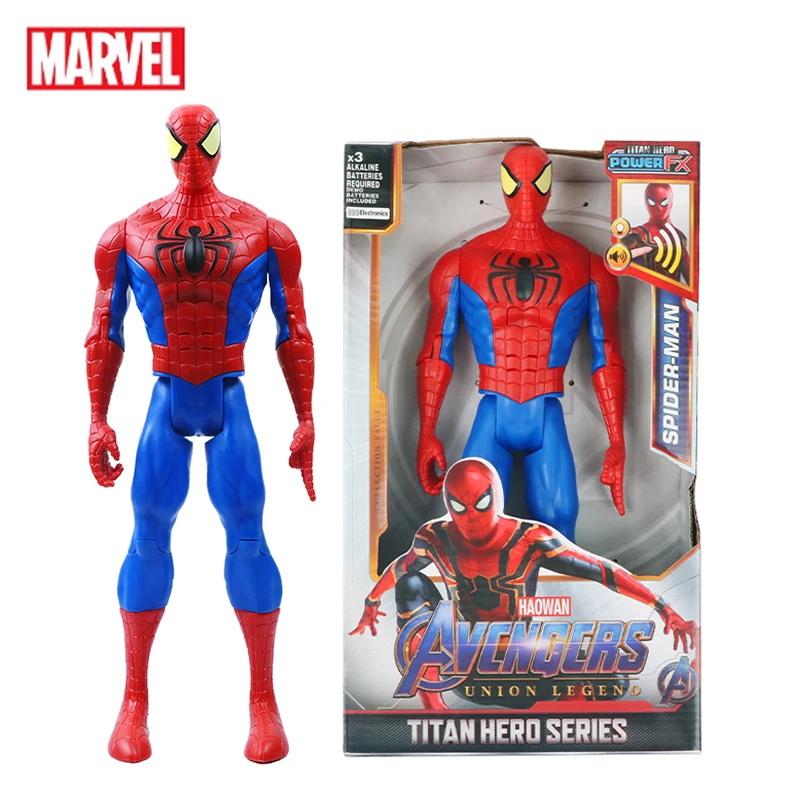 30cm Marvel Avengers Spider man figure Toys Super Heroes Spiderman Action Figure Spider-man Model Toys For Kids  Christmas Gifts