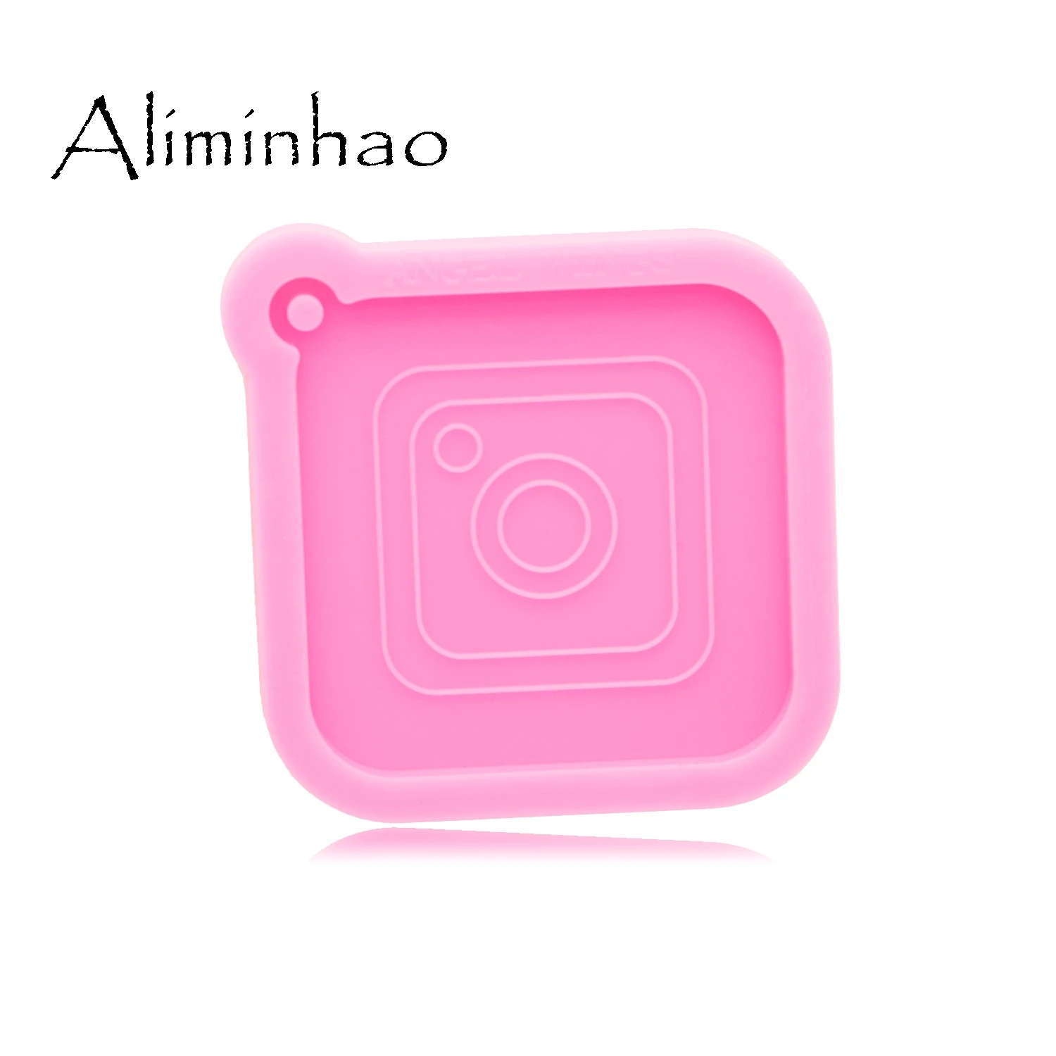 DY0820 Super Glossy Resin Square Silicone Mould for Craft Keychain,  Epoxy Resin mold Jewellery Making