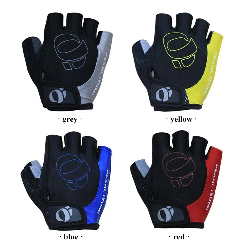 1Pair Half Finger Cycling Gloves Anti-Slip Anti-sweat Gel Bicycle Riding Gloves Anti Shock MTB Road Mountain  Bike Sports Gloves