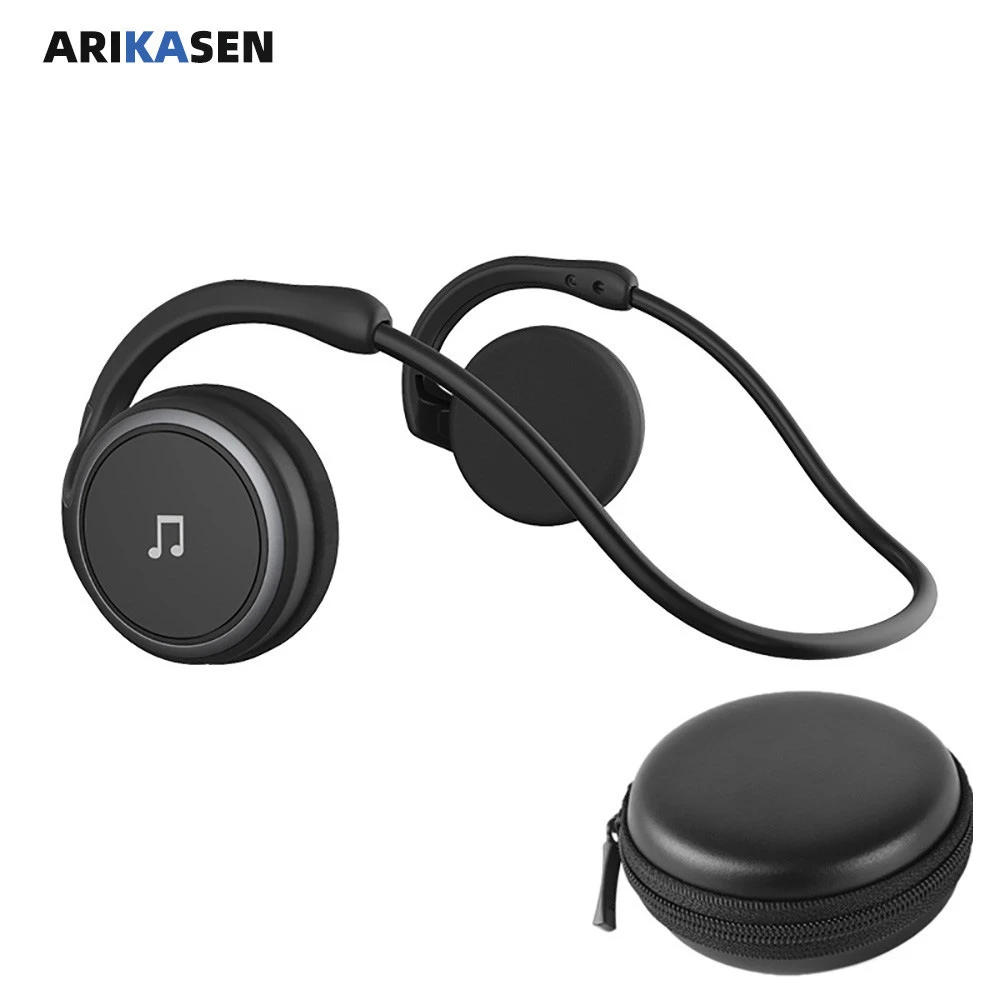 A6 Bluetooth 5.0 Headphones Sports Running Wireless Earphone comfortable 11 hours music Portable Bluetooth Headset with mic case