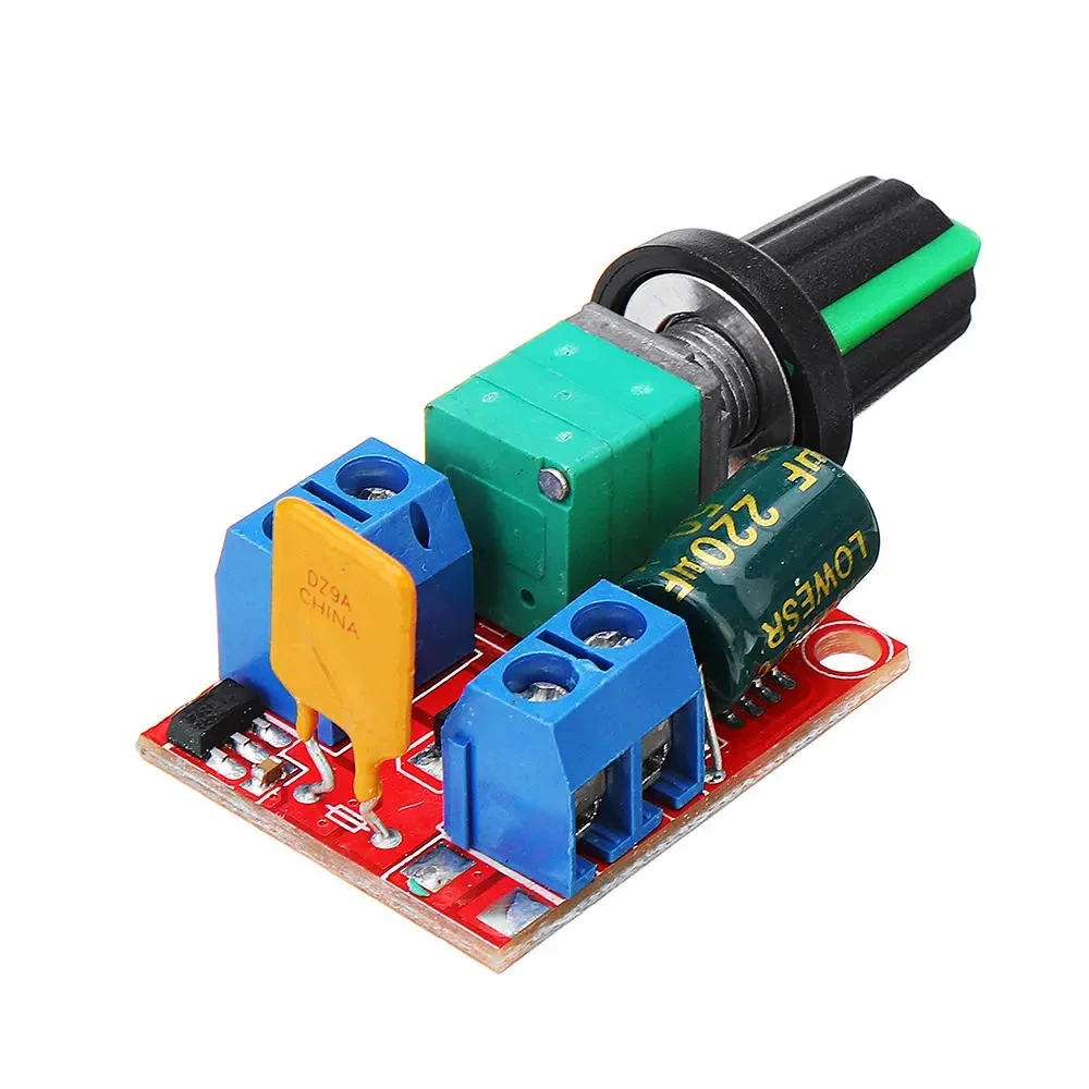 DC 3V-35V 5A 90W Mini DC Motor PWM Speed Controller Module Speed Regulator Adjustable Light Modulator Electronic Switch Module