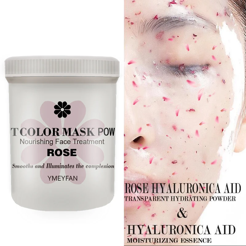 Wholesale DIY SPA Beauty Salon Home Use Whitening Rose Gold Peel Off Modeling Facial Soft Hydro Jelly Mask Powder