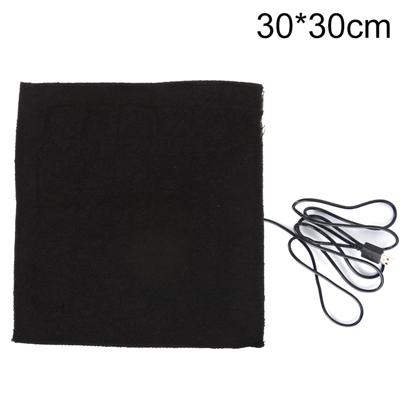 1Pcs Large 30 X 30cm USB Warm Carbon Fiber Heated Pads