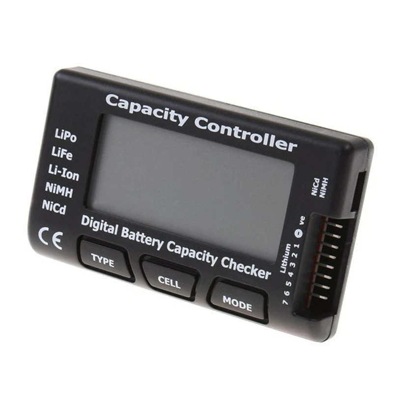 Battery Balancer Capacity Controller Tester CellMeter-7 LiPo LiFe Li-Fe Li-Ion NiMH Nicd Digital Checker