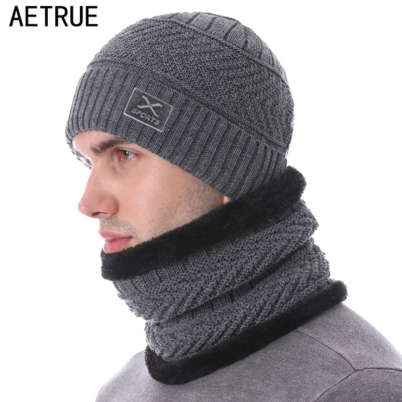 Brand Skullies Beanies Men's Winter Hats For Men Scarf Knitted Hat Cap Winter Beanie Hat Beany Male Homme X Gorro Bonnet Caps