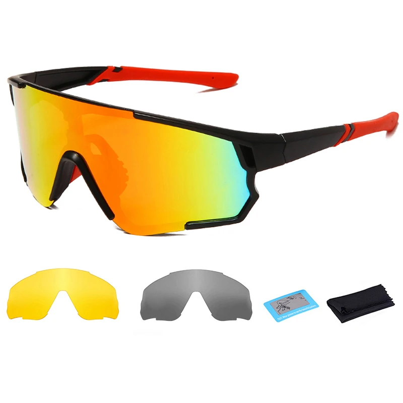 2021 New Outdoor Sports Polarized Cycling Glasses Road Bike Sunglasses Men Women Mountain Bicycle Eyewear