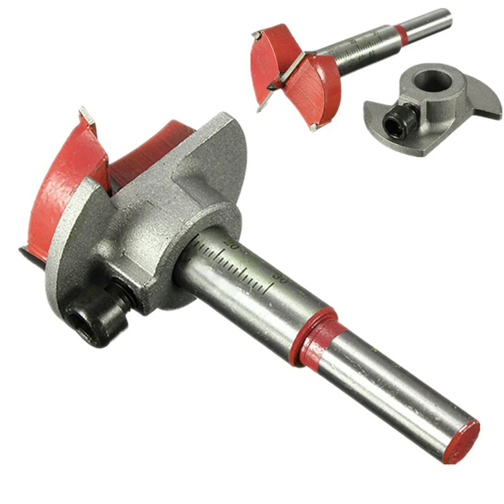 1PC Cemented Carbide 35mm Hole Saw Woodworking Core Drill Bit Hinge Cutter Boring Forstner Bit Tipped Drilling Tool High Quality