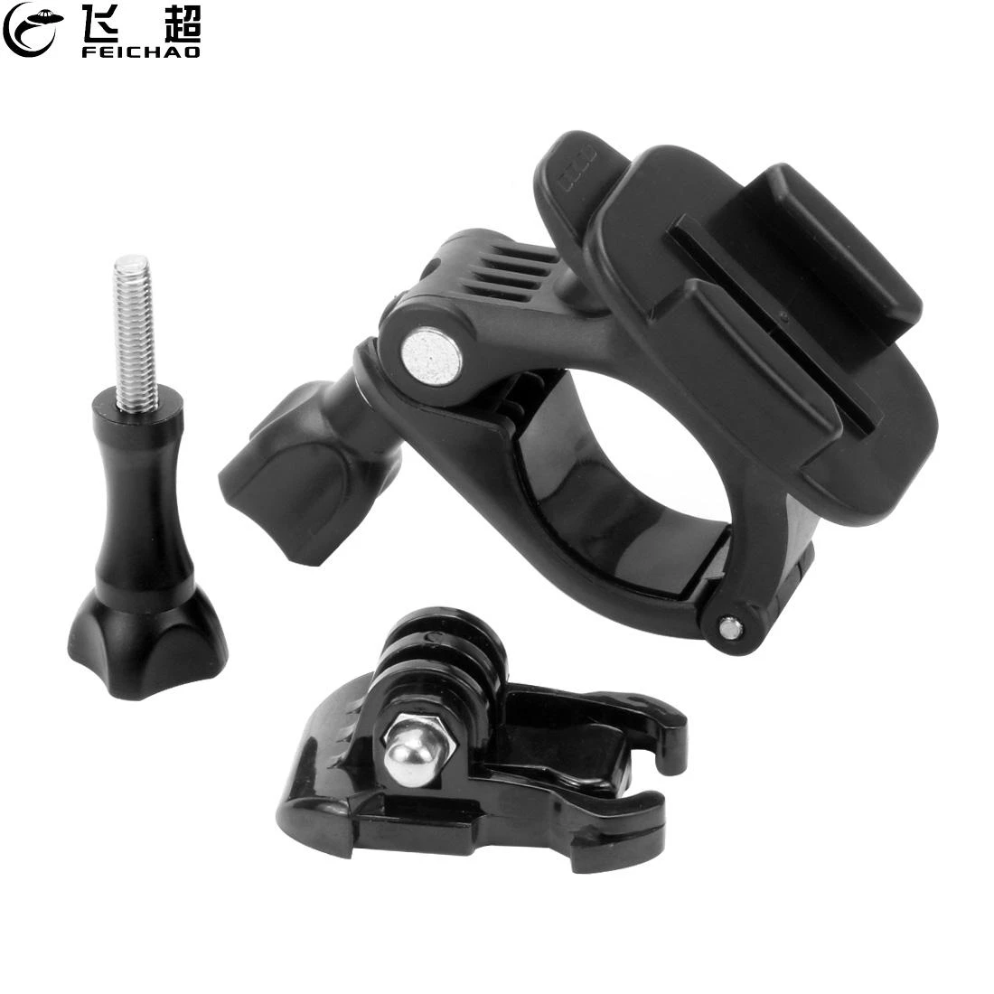 for GoPro Bicycle Handlebar Mount Bike Motorcycle Bracket Holder 360 Rotating for Go Pro Hero 9 8 7 5 Action Camera Stand Clip