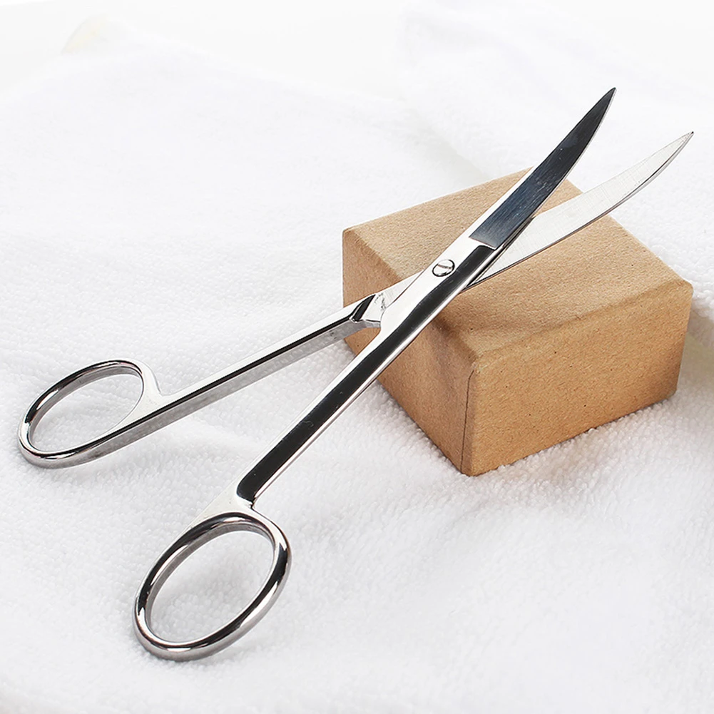 Steel Small Nail Tools Eyebrow Nose Hair Scissors Cut Manicure Trimming Tweezer Makeup Beauty Tool
