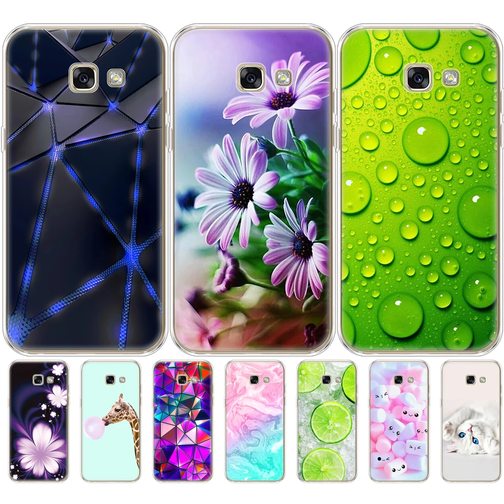 silicon case For Samsung A5 2017 Case Soft tpu Phone  for Samsung Galaxy A5 2017 SM-A520F Cover for Samsung Galaxy A5 2017