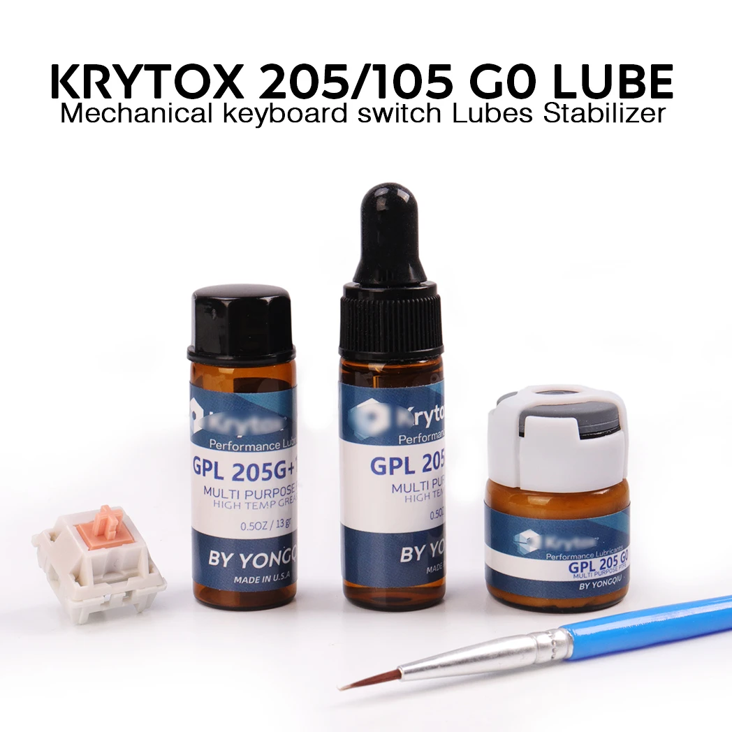 Switches Lube Grease oil GPL105 205 G0 Mechanical Keyboard Keycaps Switch stabilizer Lubricant Lubes Stabilizer Lubricating