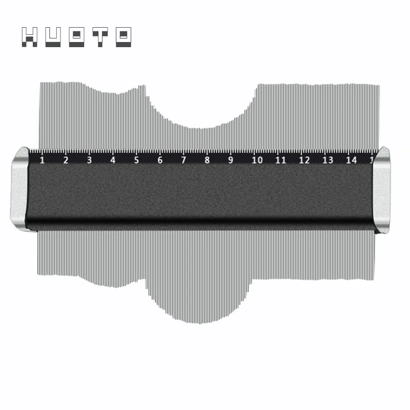 125mm 5inch 150mm 6inch Contour Profile Gauge Tiling Laminate Tiles General Tools Contour Gauge Duplicator