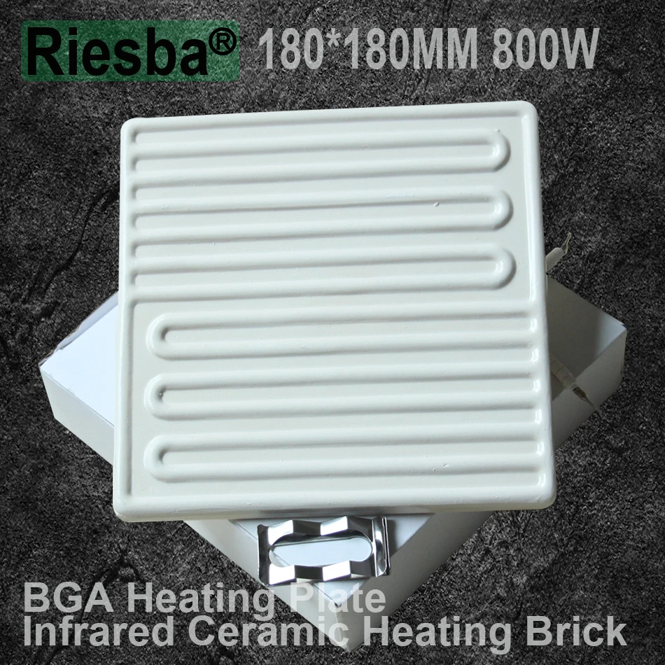 high quality 180*180MM  800W Heating Plate Far Infrared Ceramic Heating Brick BGA Rework Station Dedicated
