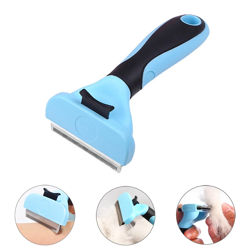 Dog Hair Remover Cat Brush Grooming Tools Pet Detachable Clipper Attachment Pet Trimmer Combs Supply Cini Furmines For Cats Dogs