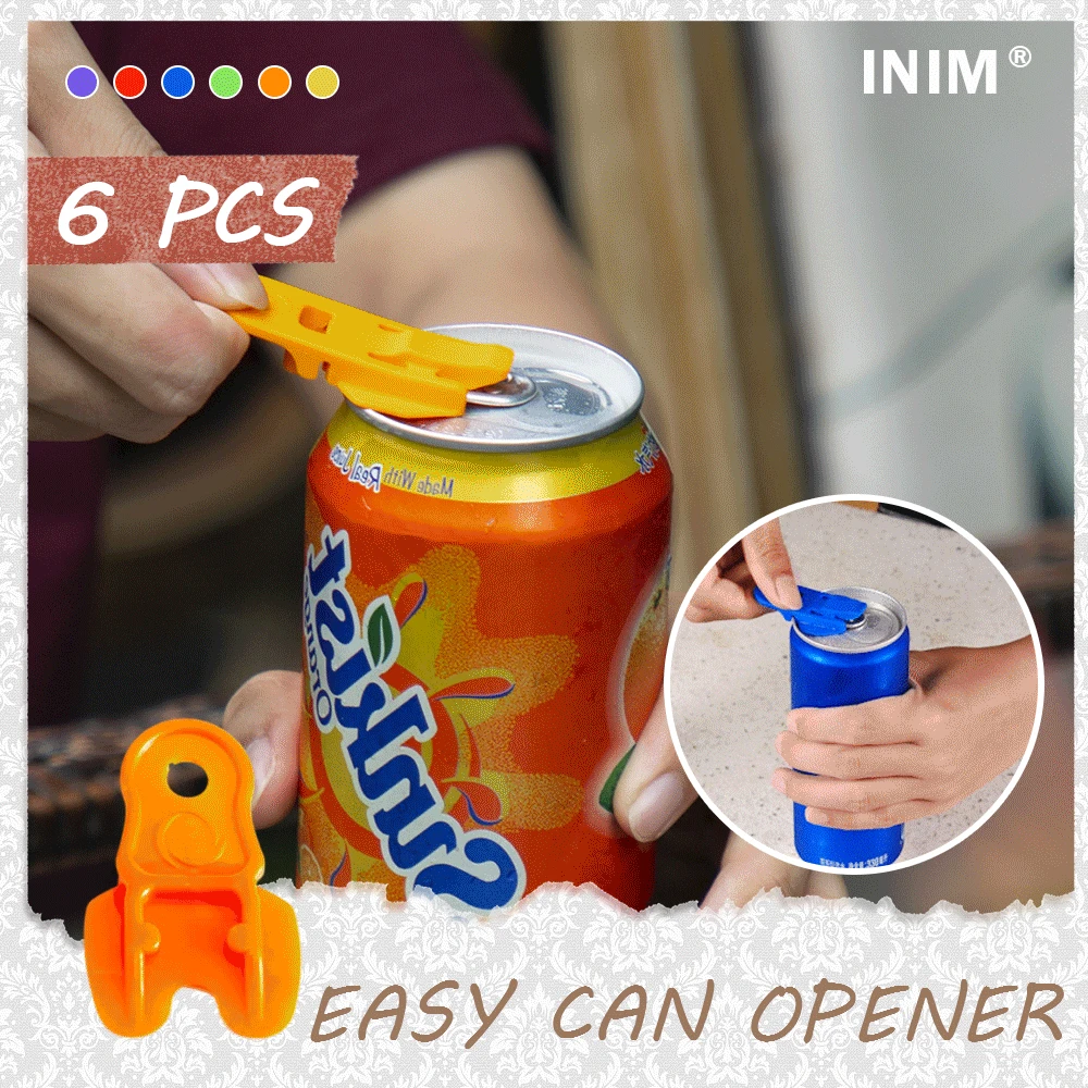 Sueea® Easy Can Opener Portable Drink Beer Cola Beverage Drink Opener Reusable Bottle Opener Kitchen Camping Tools Dropshipping