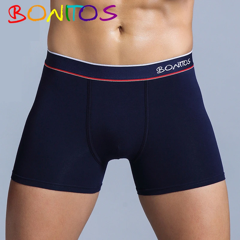 Men's Underwear Male Calecon Man Cotton Bamboo Underwear Men Boxer Shorts Silk Boxers Calvinfully Panties Man Pull in Boxer long