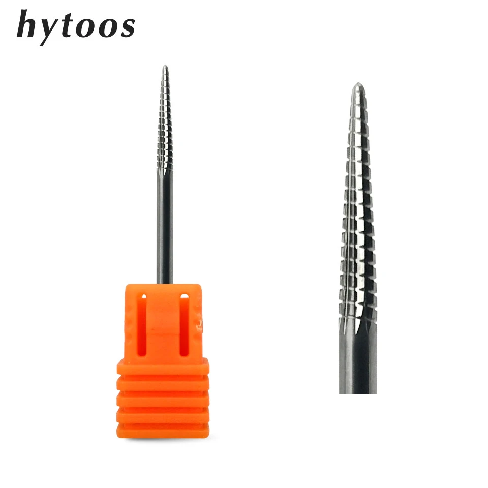HYTOOS Cone Carbide Nail Drill Bits 3/32