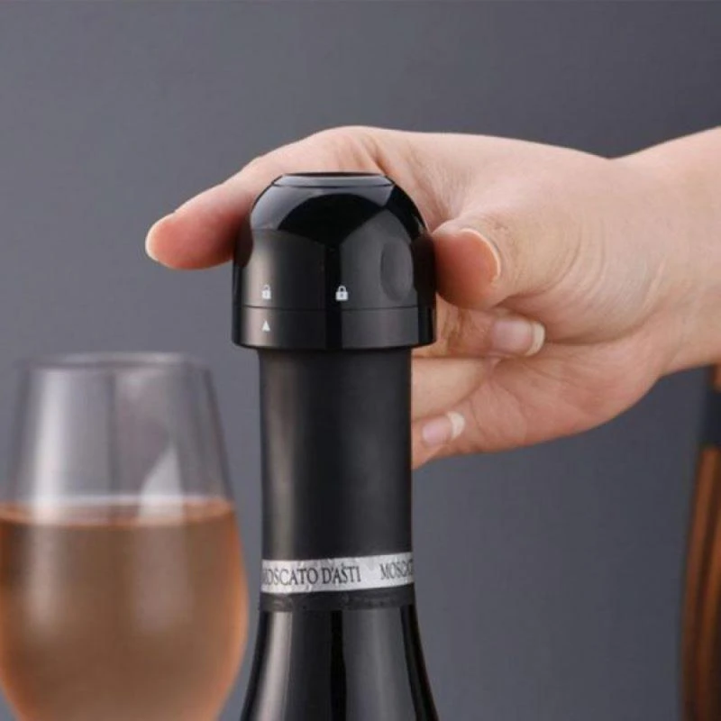 Newest Wine Champagne Bottle Stopper Barware Silicone Sealed Wine Cork cava de vinor Utensils Bar Tool Cava Plugs Dropshipping