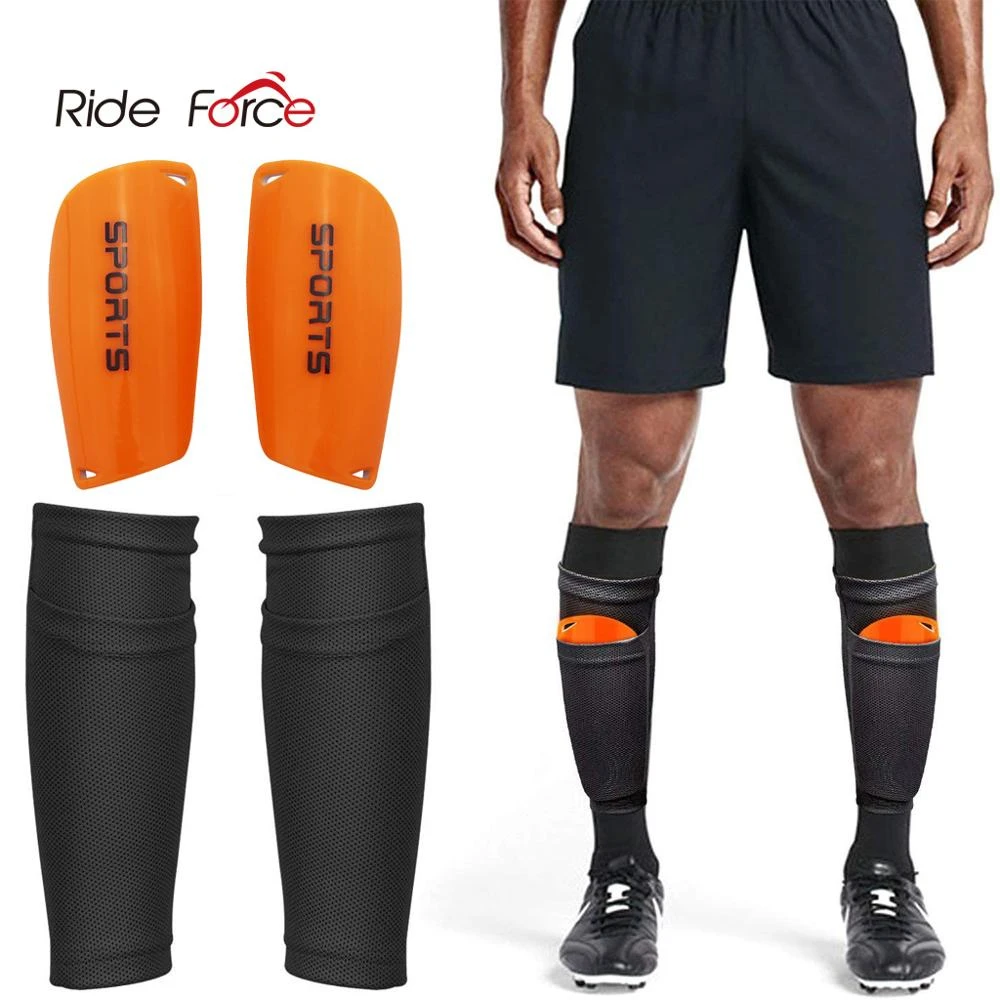 1 Pair Soccer Football Shin Guard Teens Socks Pads Professional Sports Shields Legging Shinguards Sleeves Protective Gear