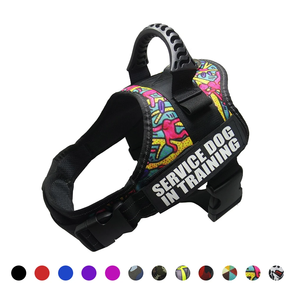 Dog harness Nylon reflective vest harness XS-XXL for small big dogs Chihuahua husky pitbull dog cat harnesses leash dog supplies