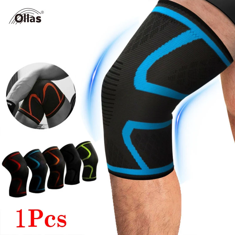 Nylon Sports Safety Knee Pad Support Running Cycling Bandage Basketball Elastic Adult Brace Protector Fitness Arthritis Elbows