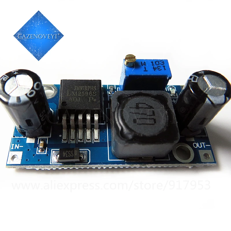 1PCS LM2596s DC-DC step-down power supply module 3A adjustable step-down module LM2596 voltage regulator 24V 12V 5V 3V In Stock