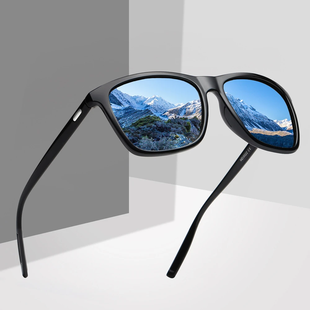 DJXFZLO 2021new Brand Fashion Unisex Sun Glasses Polarizing Sunglasses UV400 Men's Glasses Classic Retro  Driving Sunglasses