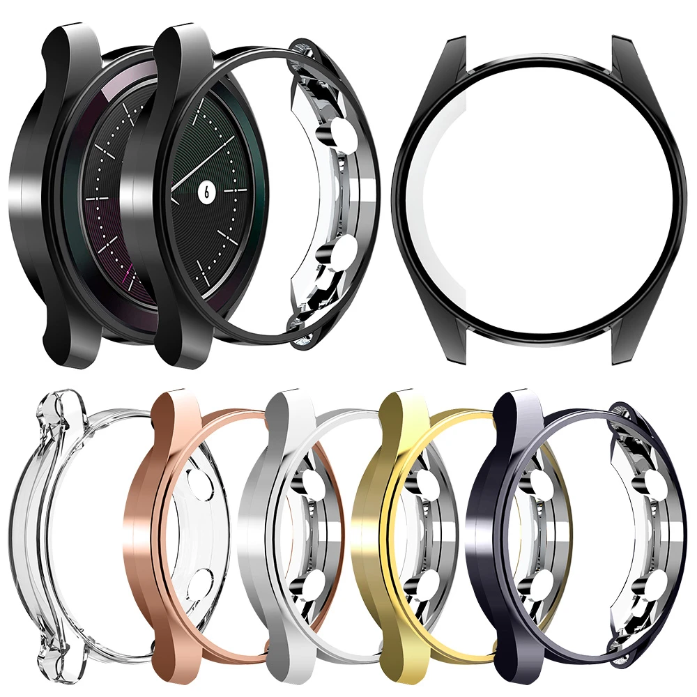 New Arrival Soft Protect Cover for Huawei Watch 3/Pro GT 2 1 42mm 46mm GT2 2E Case TPU Bumper for Watch3 48mm Shell Accessories
