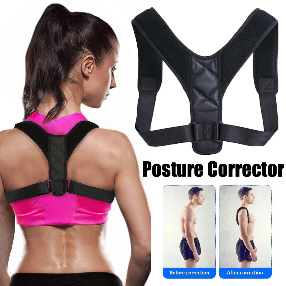 Adjustable Posture Corrector Back Support Belt Spine Back Belt Shoulder Brace Posture Correction Back Straightener Corset корсет
