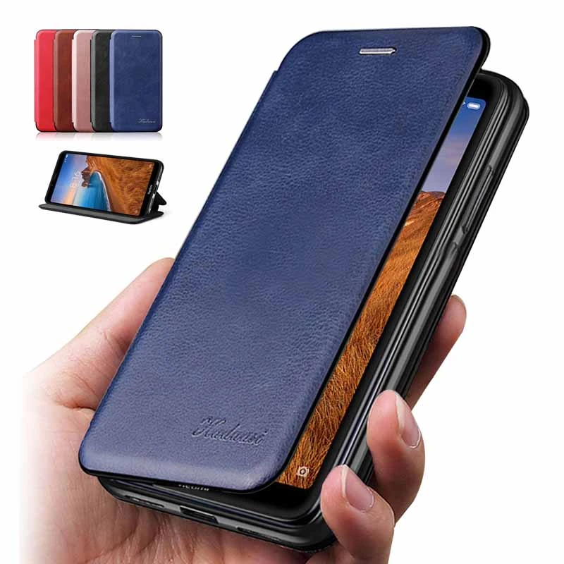 for xiaomi redmi 7 7a case Leather Flip Book Wallet Stand Phone Case on xiomi redmi 7a 7 a a7 etui caso cover redmi7 redmi7a