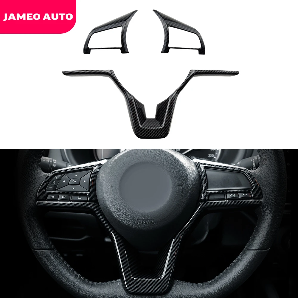 For Nissan Xtrail T32 Rogue Note Qashqai J11 Versa Juke Micra Kicks Leaf Sentra Steering Wheel Switch Button Cover 2017-2020