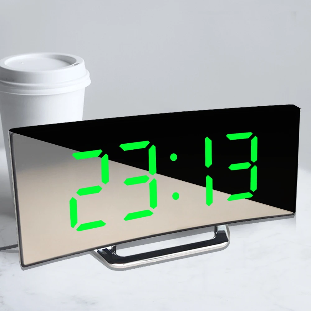 Digital Alarm Clock Alarm Clocks for Kids Bedroom Temperature Snooze Function Desk Table Clock LED Clock Electronic Watch Table