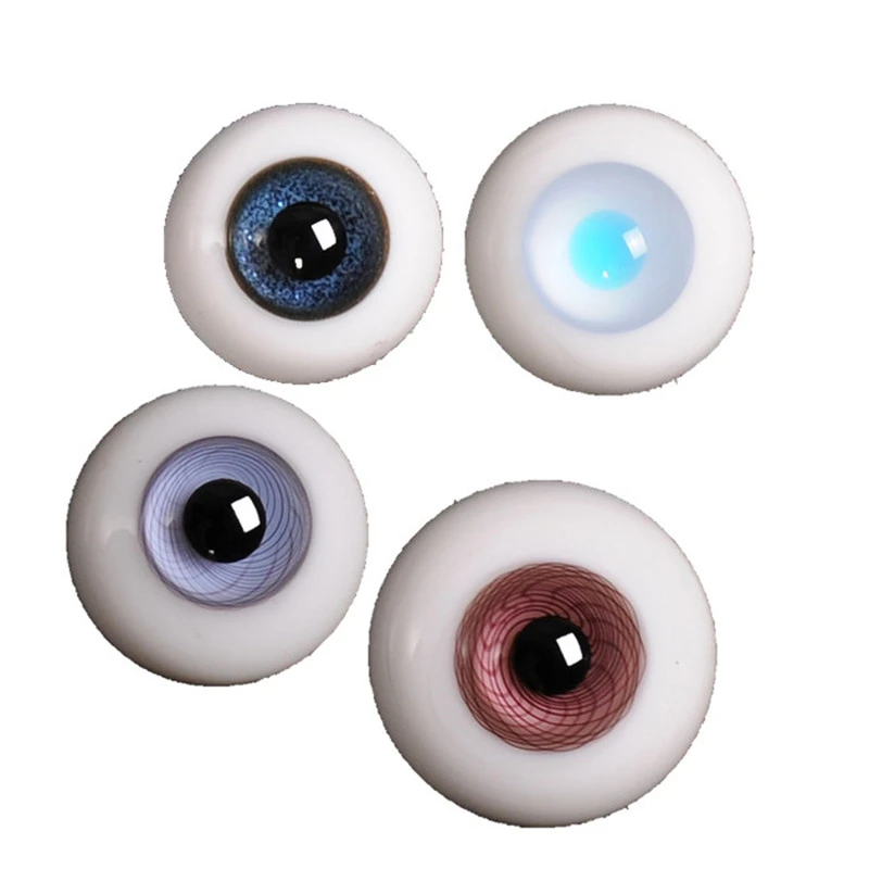 Vivid And Good Looking 14mm Glass Eyes For BJD 1/3  1/4 Doll Hot Sell Doll Accessories Glasss Eyeball Child Gift