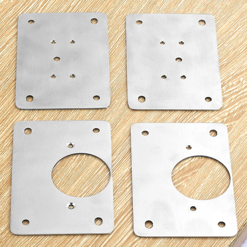 Hinge Repair Plate with Mounting Screws for Cabinet Cupboard Drawer Window Repair Furniture Hardware Fittings Accessories