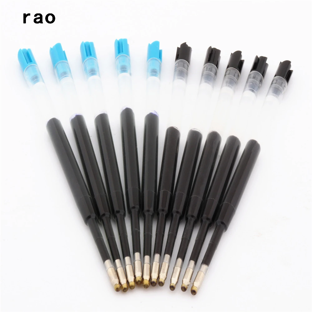 High quality 5pcs Gel Refills Medium Nib ink Refills Ballpoint Pen New diamond pen ink