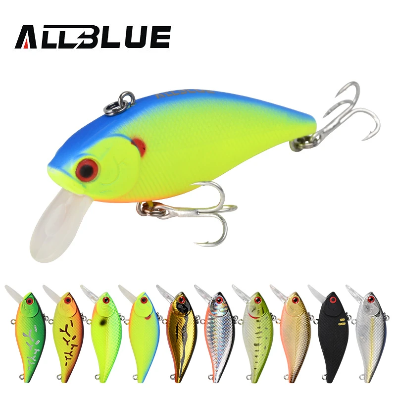 ALLBLUE STALKER 70S Sinking VIB 14.2g 68mm Vibration Fishing Lure Lipless Crankbait Shallow Artificial Hard Bait Pike Tackle
