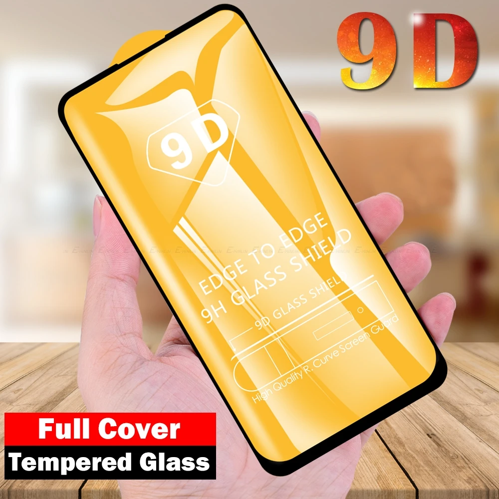 9D Full Cover Tempered Glass For BBK vivo V20 SE V19 V17 Neo V15 V11i V11 Pro V9 Youth Screen Protector Protective Film