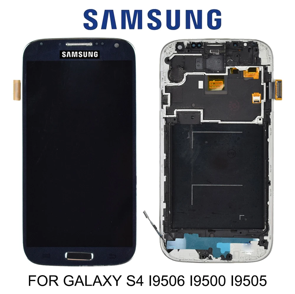 New 5'' Super IPS LCD for SAMSUNG Galaxy S4 Display LCD with Frame GT-i9505 i9500 i9505 i337 i9506 i9515 Touch Screen Digitizer