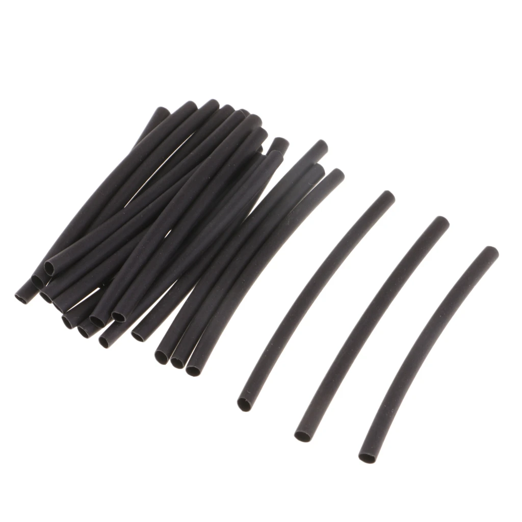 20pcs Heat Shrink Tube Ronnie Rigs Sleeves Carp Hook Connector Fishing Rig Making Tubing Carp Fishing Tackle