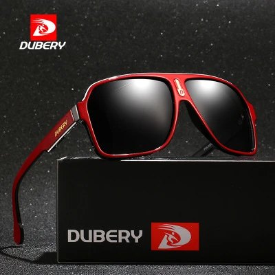 DUBERY Brand Design Polarized Sunglasses Men Driving Shades Male Retro Sun Glasses For Men Summer Mirror Goggle  Oculos d103