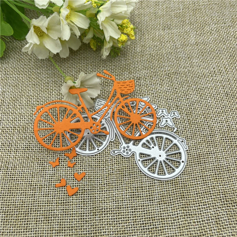 Metal Steel Bicycle Embossing Dies Cut Stencils DIY Scrapbooking Decorative Cutting Machine