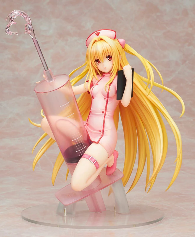 Sexy Girl Anime To Love Ru Darkness Golden Darkness Konjiki No Yami Nurse Ver. 1/7 Scale Action Figure Figurines Model Toy T30